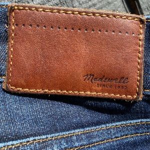 Madewell Alley Straight denim blue jeans 27